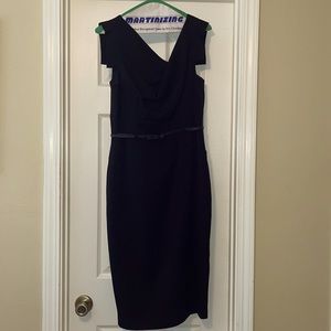 Black Halo black Jackie O dress